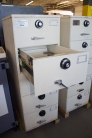 Pre Owned Mosler 5 Drawer GSA Class 6 Filing Cabinet Legal Size
